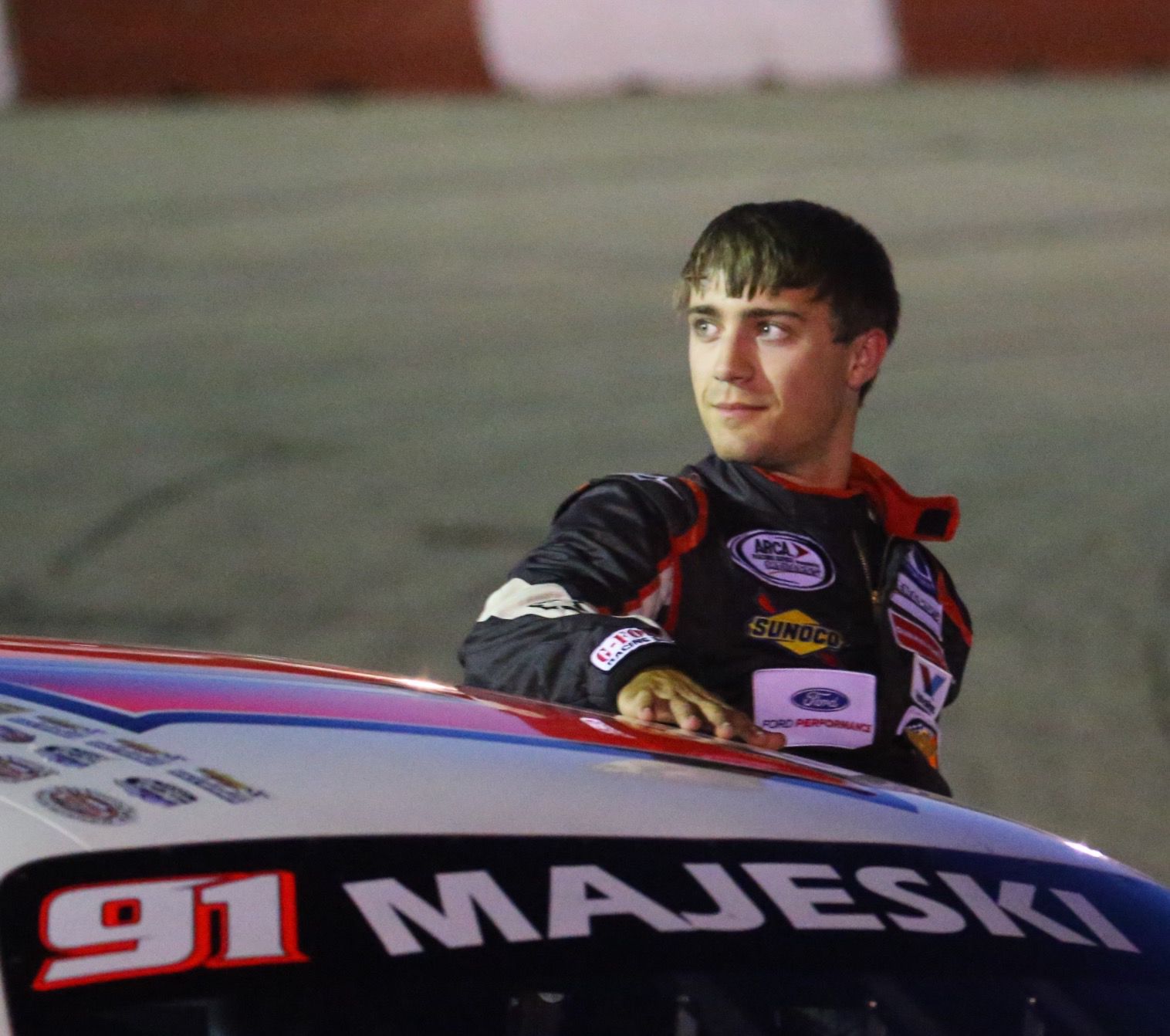 Majeski Wins Both Speedway Features, Chases National Title