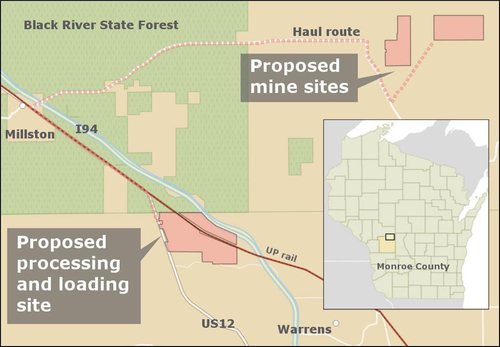 Wi Dnr Wetland Map Wisconsin Dnr To Review Wetland Permit For Monroe County Frac Facility Local News Lacrossetribune Com