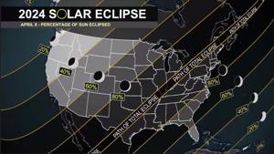 Cloudy skies predicted in western Wisconsin, southeastern Minnesota for solar eclipse today