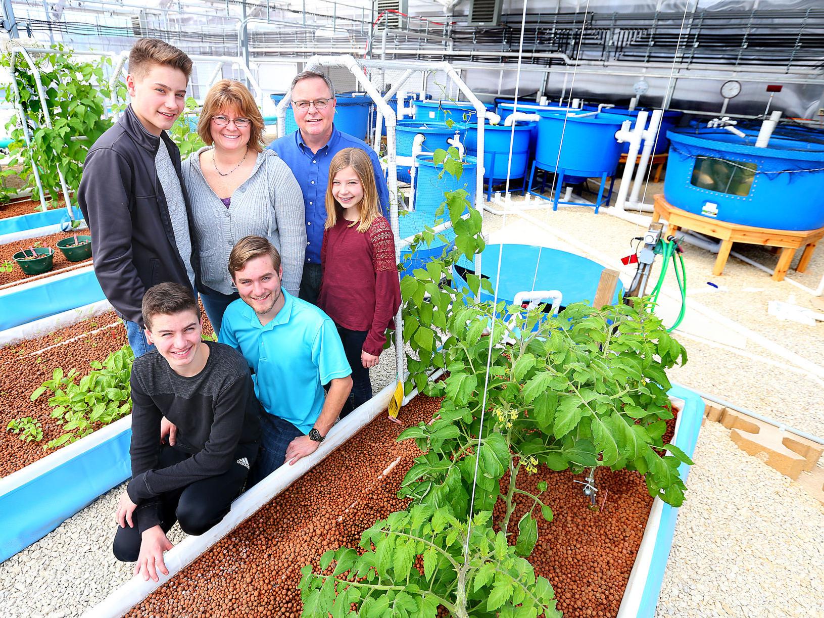 Corn Soybean Farm Family Switches To Vegetables Fish With Aquaponics System Local News Lacrossetribune Com Corn Soybean Farm Family Switches To Vegetables Fish With Aquaponics System Local News Lacrossetribune Com