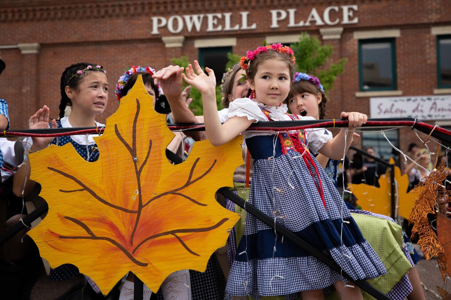 Scenes from the 2023 Oktoberfest Maple Leaf Parade