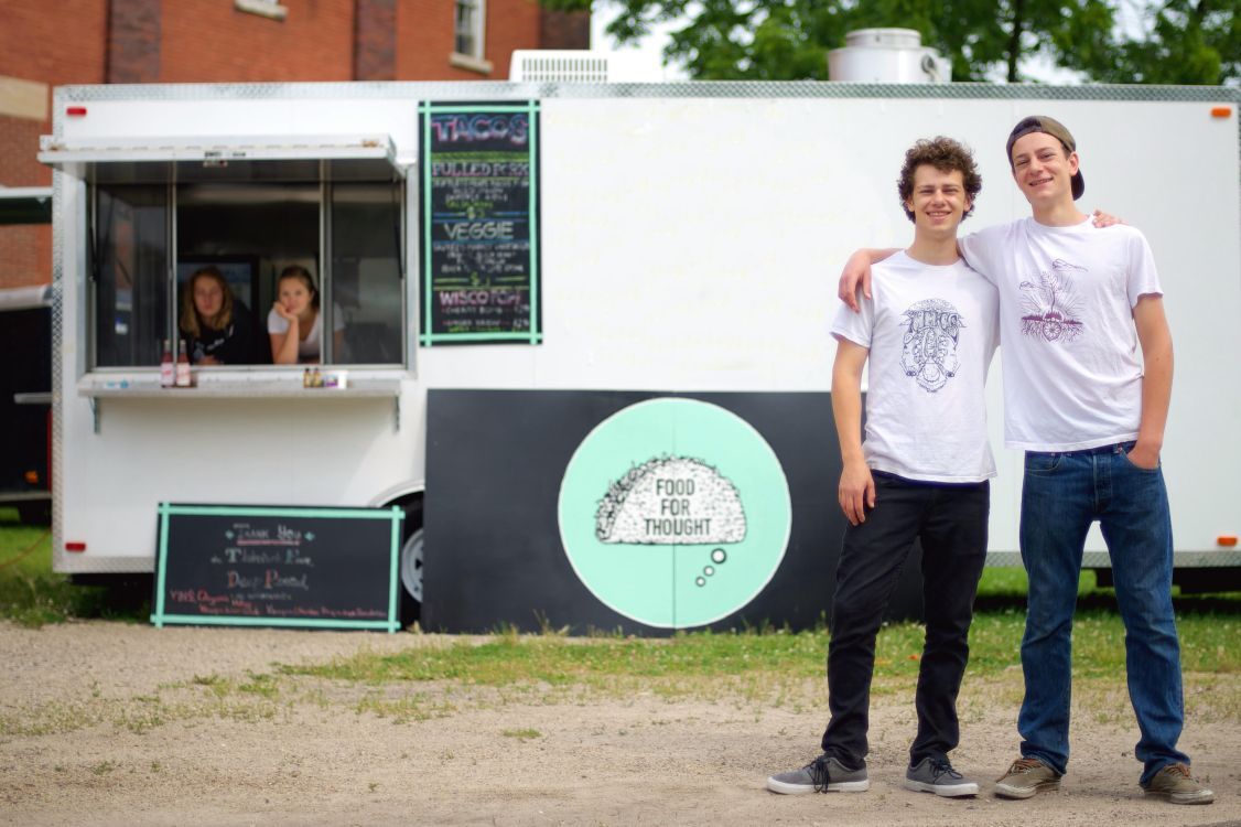 Student-run food truck