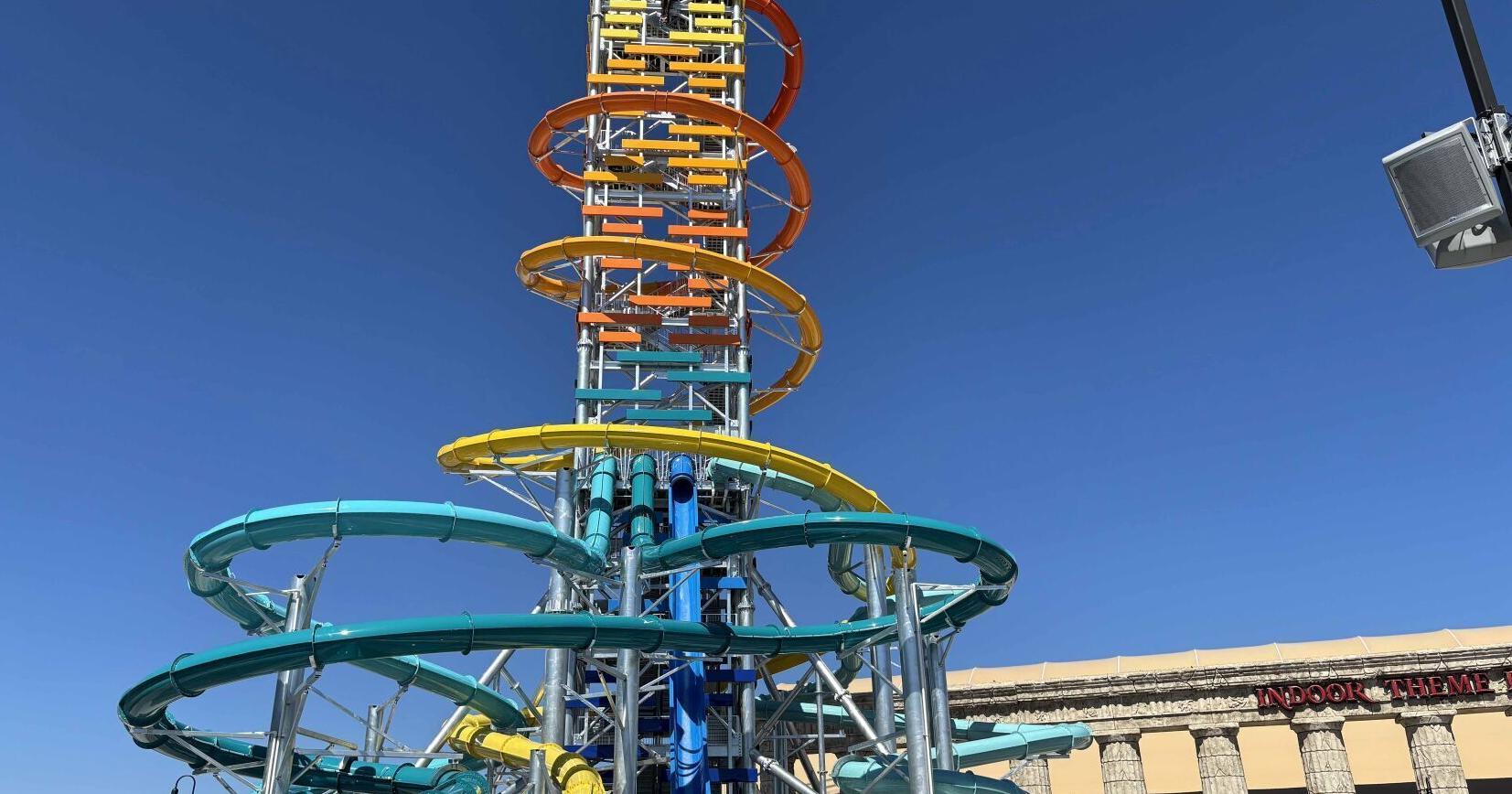 Tallest U.S. waterslide open at Wisconsin Dells' Mt. Olympus - Vimarsana News