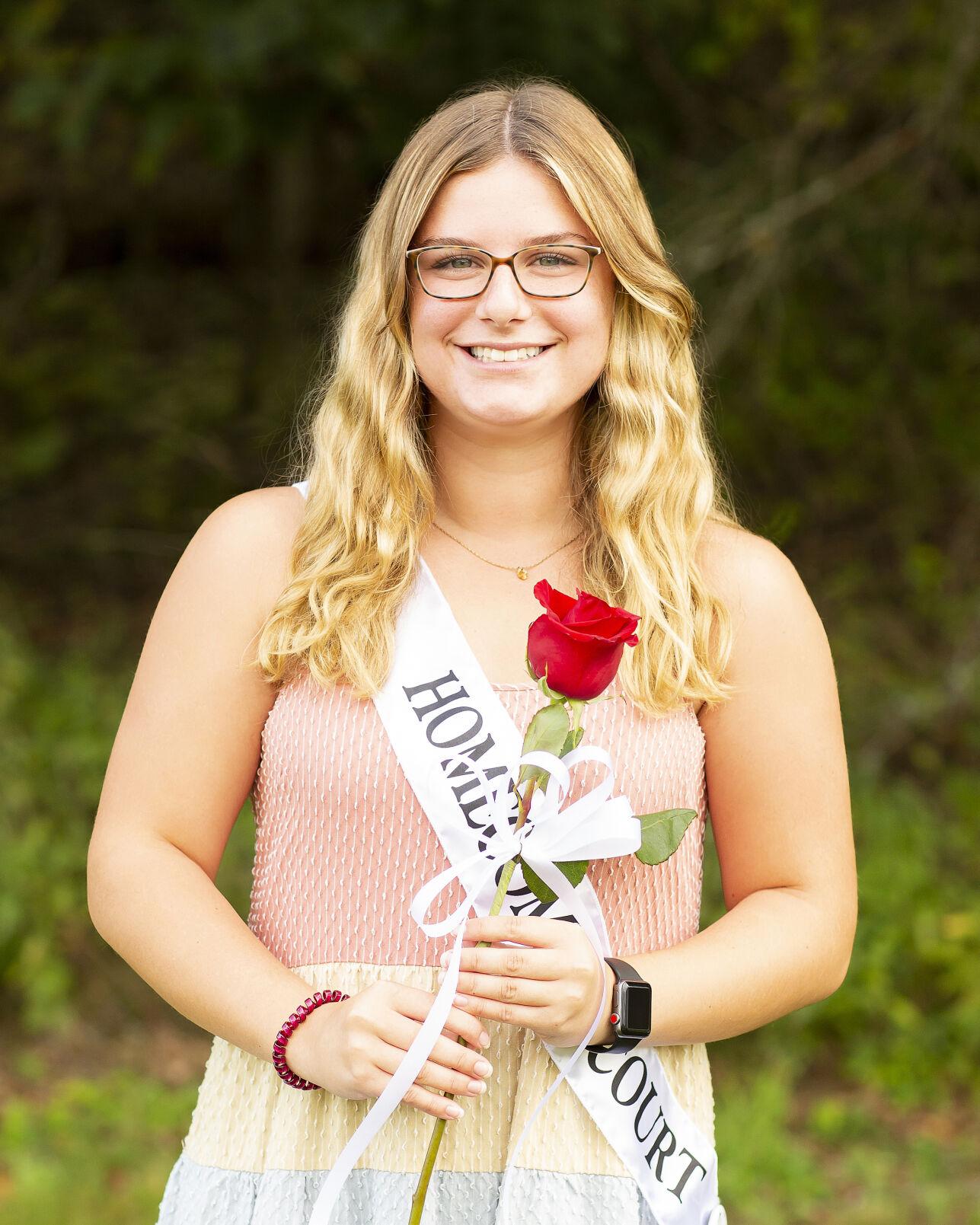 Menomonie High School announcers 2022 Court