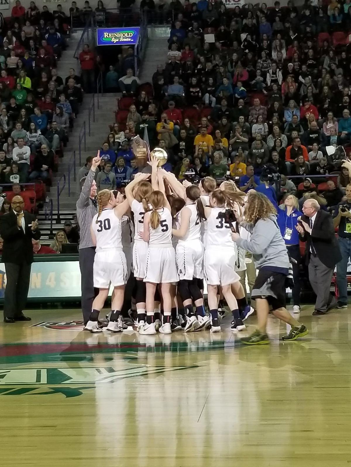 Wiaa State Girls Basketball Aquinas Downs Melrose Mindoro For D4