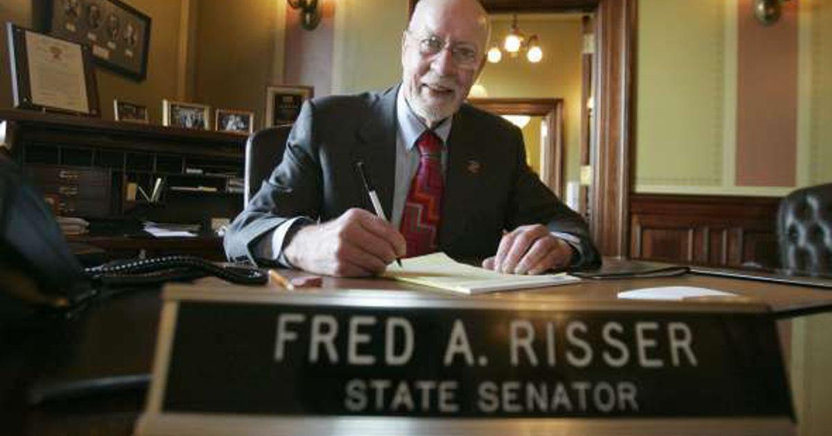 Sanders Risser 90 years old, and Sen. Fred Risser is still going strong