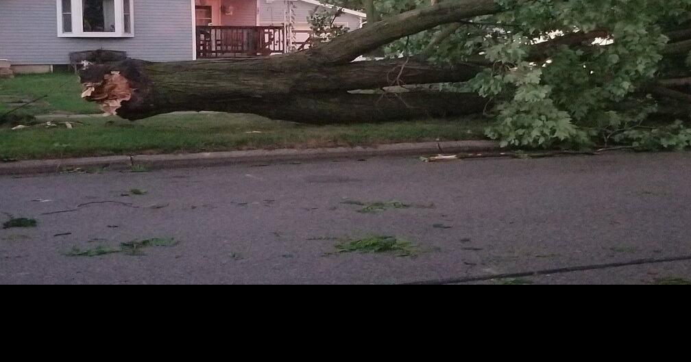 Powerful storm brings hail, wind through Coulee Region Friday