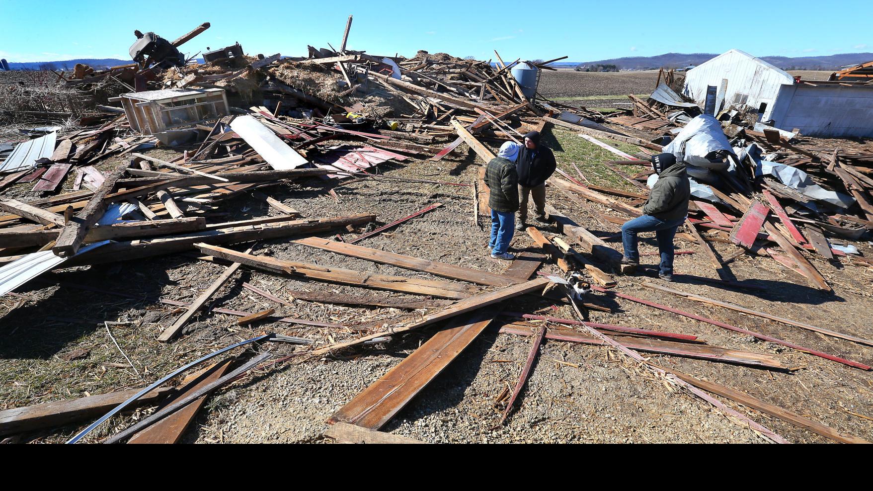Monday Storm Damage Caused By Tornado Earliest Documented Twister To Hit La Crosse County Local News Lacrossetribune Com