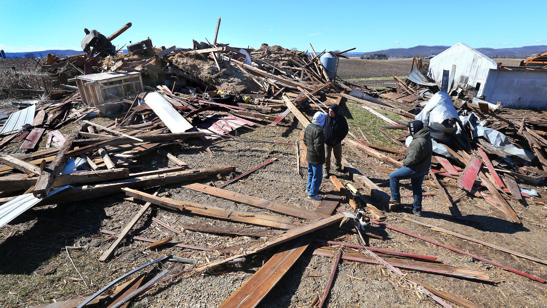Monday Storm Damage Caused By Tornado Earliest Documented Twister To Hit La Crosse County Local News Lacrossetribune Com