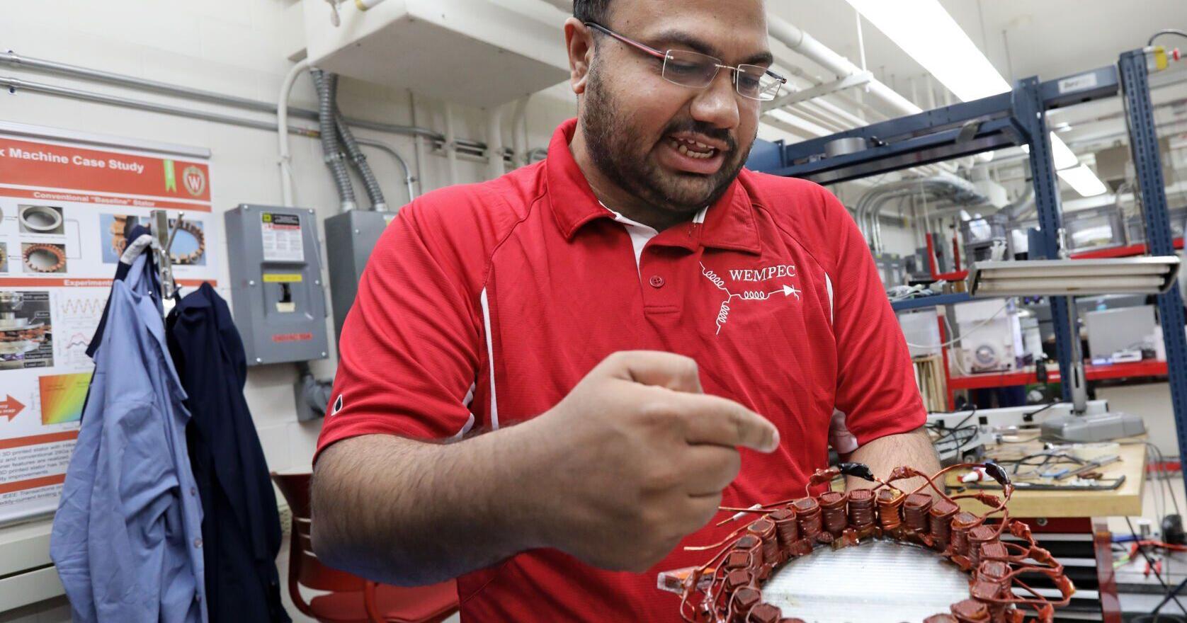 UW-Madison engineer develops 3D printed electric motor - Vimarsana News
