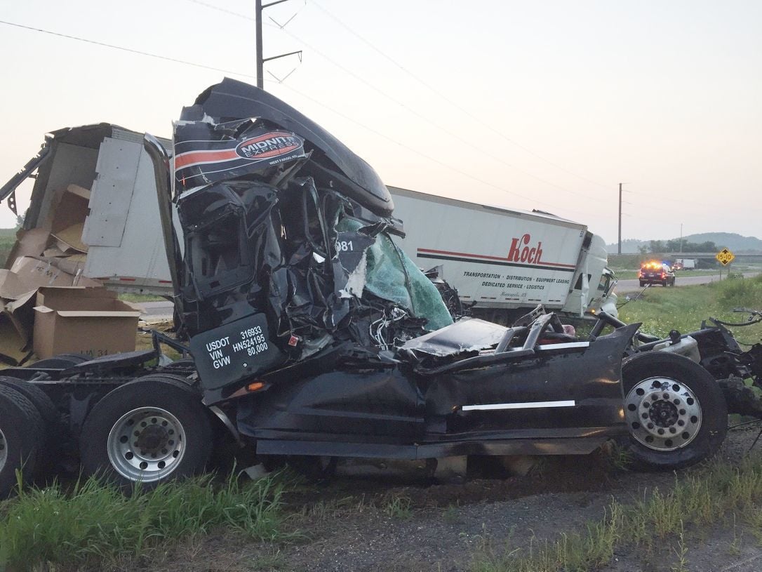 Two Semi-trailer Drivers Injured In I-94 Crash Near Black River Falls ...