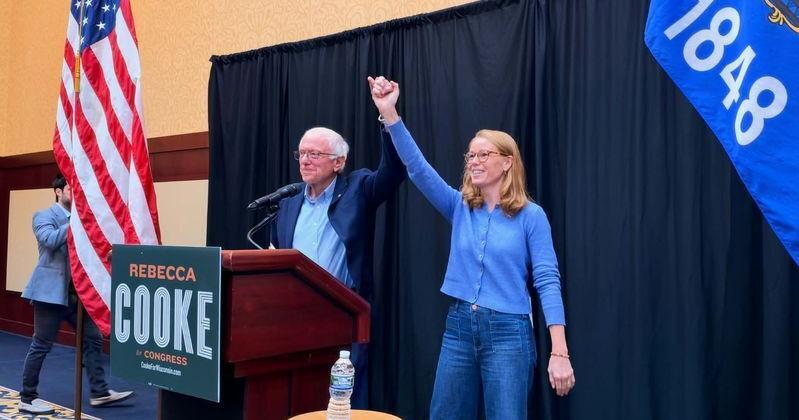 Bernie Sanders rallies with Rebecca Cooke in Eau Claire Laura Schulte, Milwaukee Journal Sentinel Oct 25, 2026 6 hrs ago