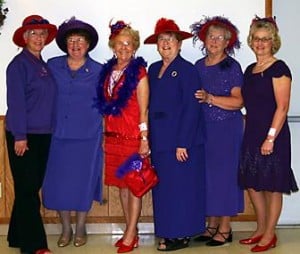 purple hat ladies