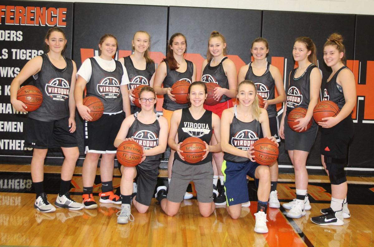 Viroqua High School girls basketball team 2019-2020