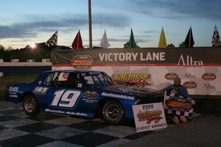 La Crosse Fairgrounds Speedway Bachman wins week removed from wreck