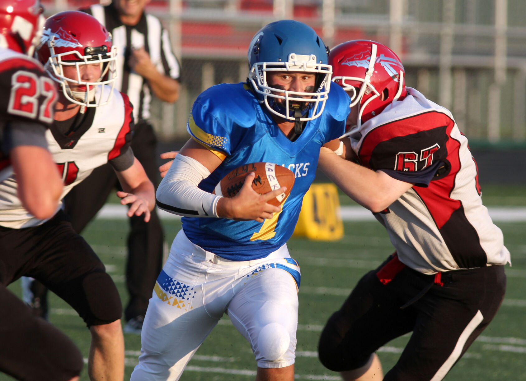 High School Football Big plays carry McDonell to victory