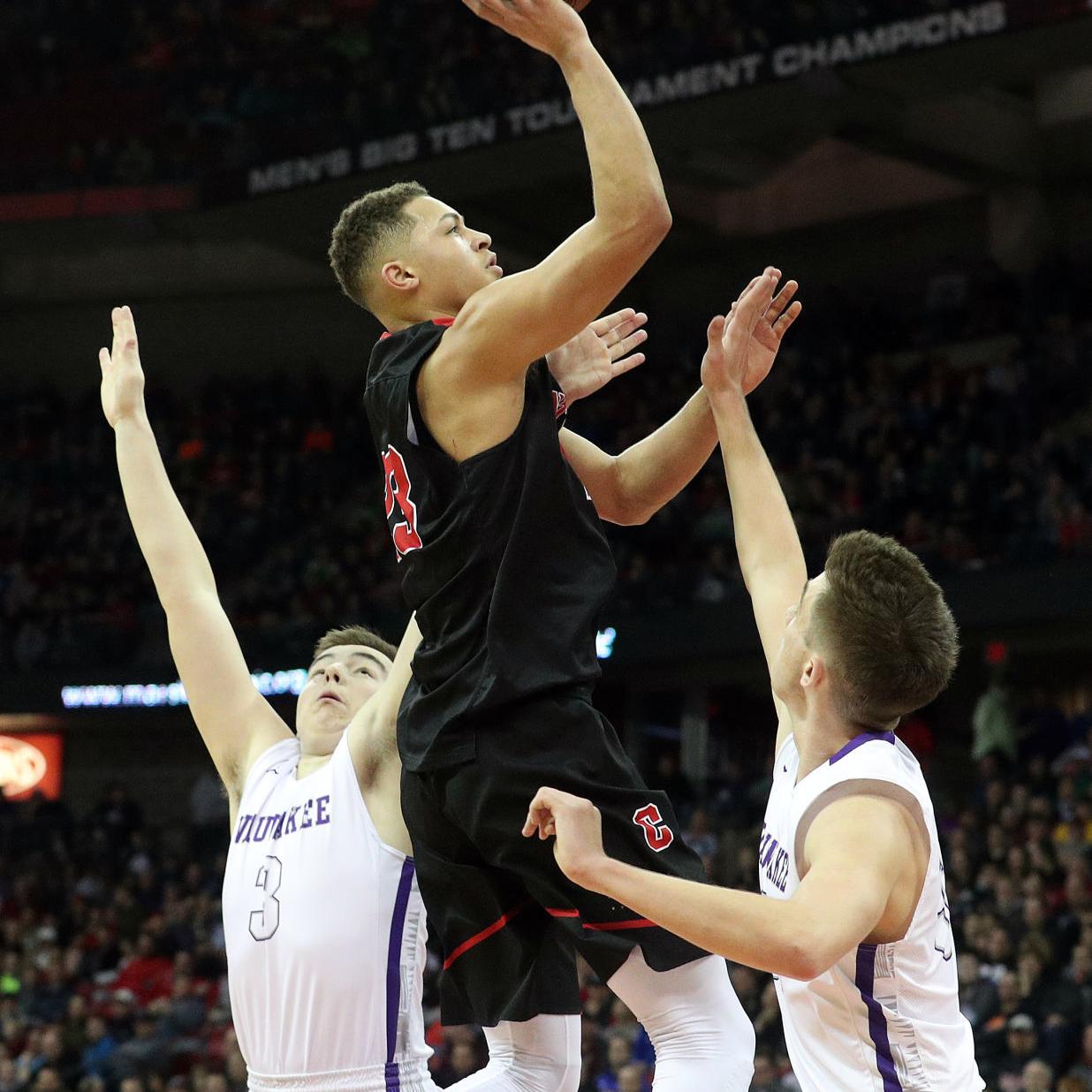 Wiaa State Boys Basketball Central Holds Off Cedarburg Wins