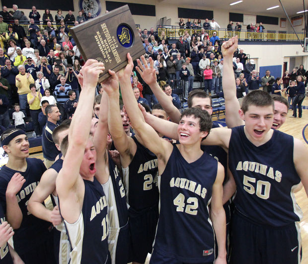 WIAA boys basketball Aquinas headed back to state