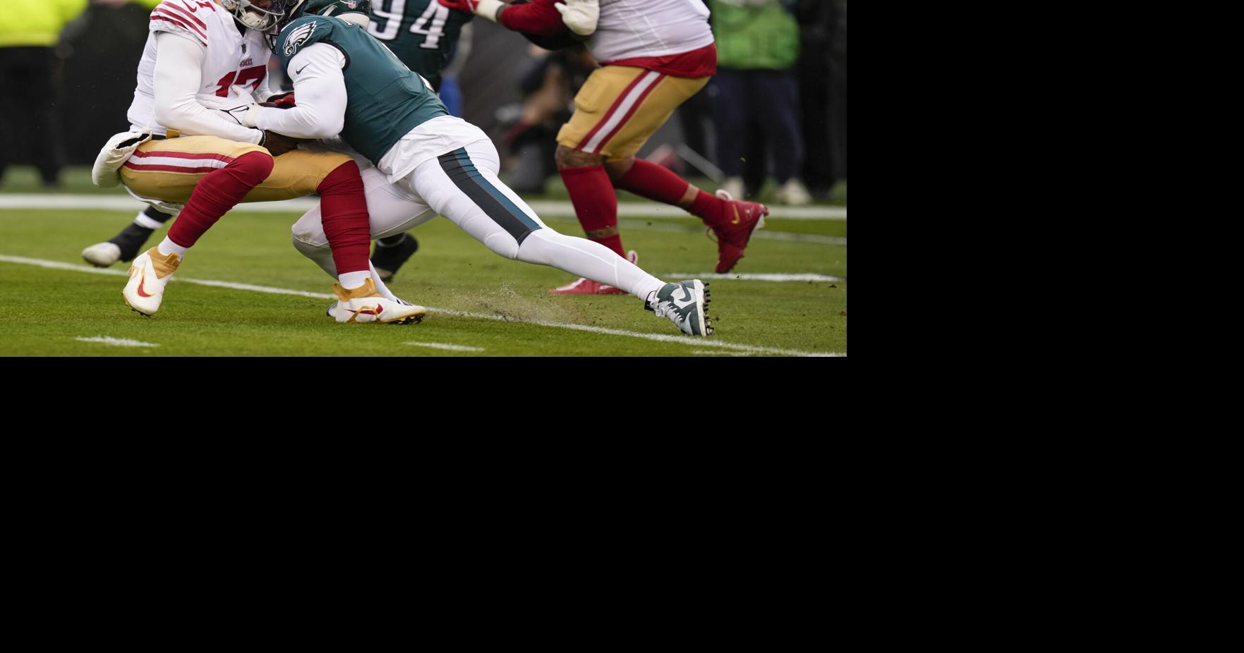 Eagles' Haason Reddick overcomes snubs and knocks out Brock Purdy