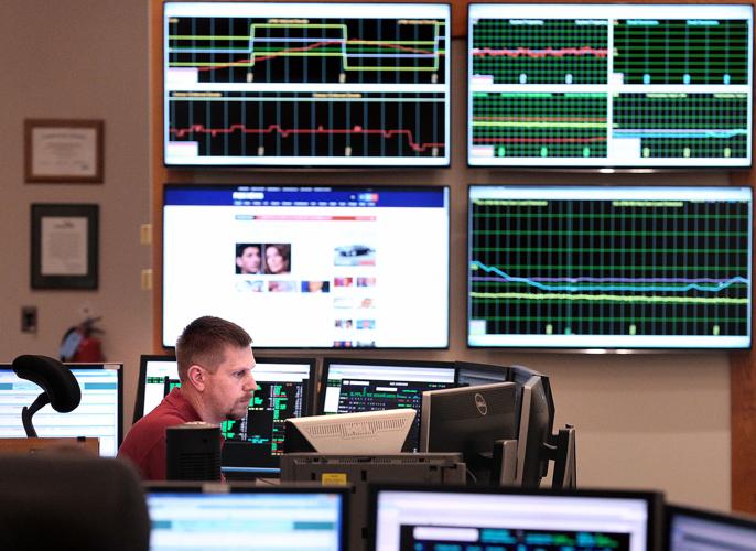 Hidden Places Dairyland Power's System Operations Center