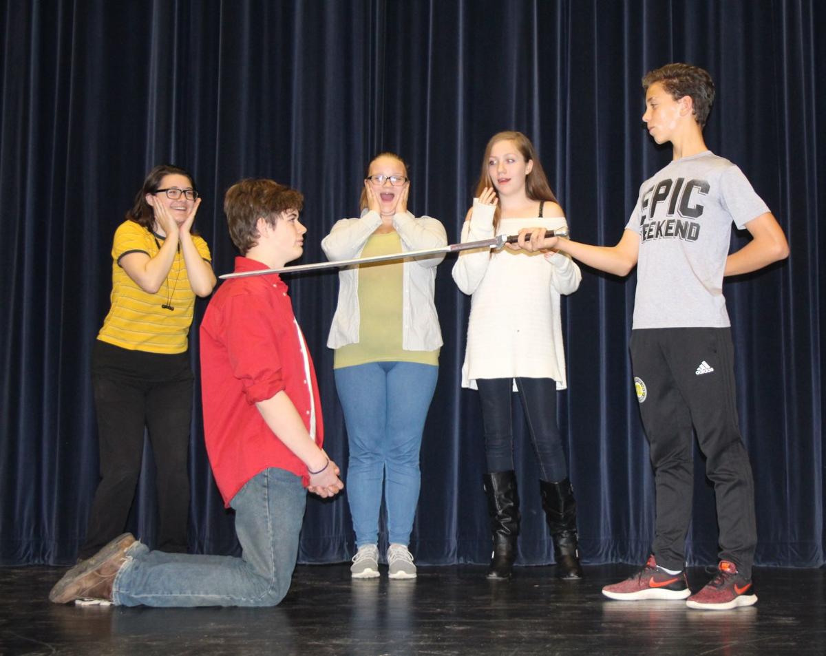 Spamalot: Knighting of Gallahad