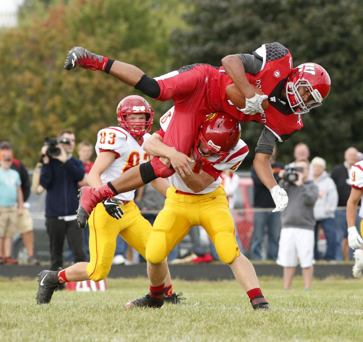 High school football Sparta's defense leads way over Westby Prep