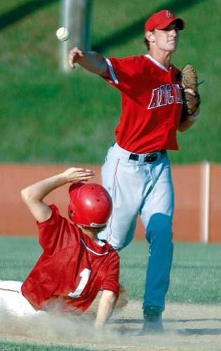 Shortstop goes for ground ball, second baseman goes for ground