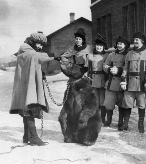 The Way it Was: Winter Carnival bear