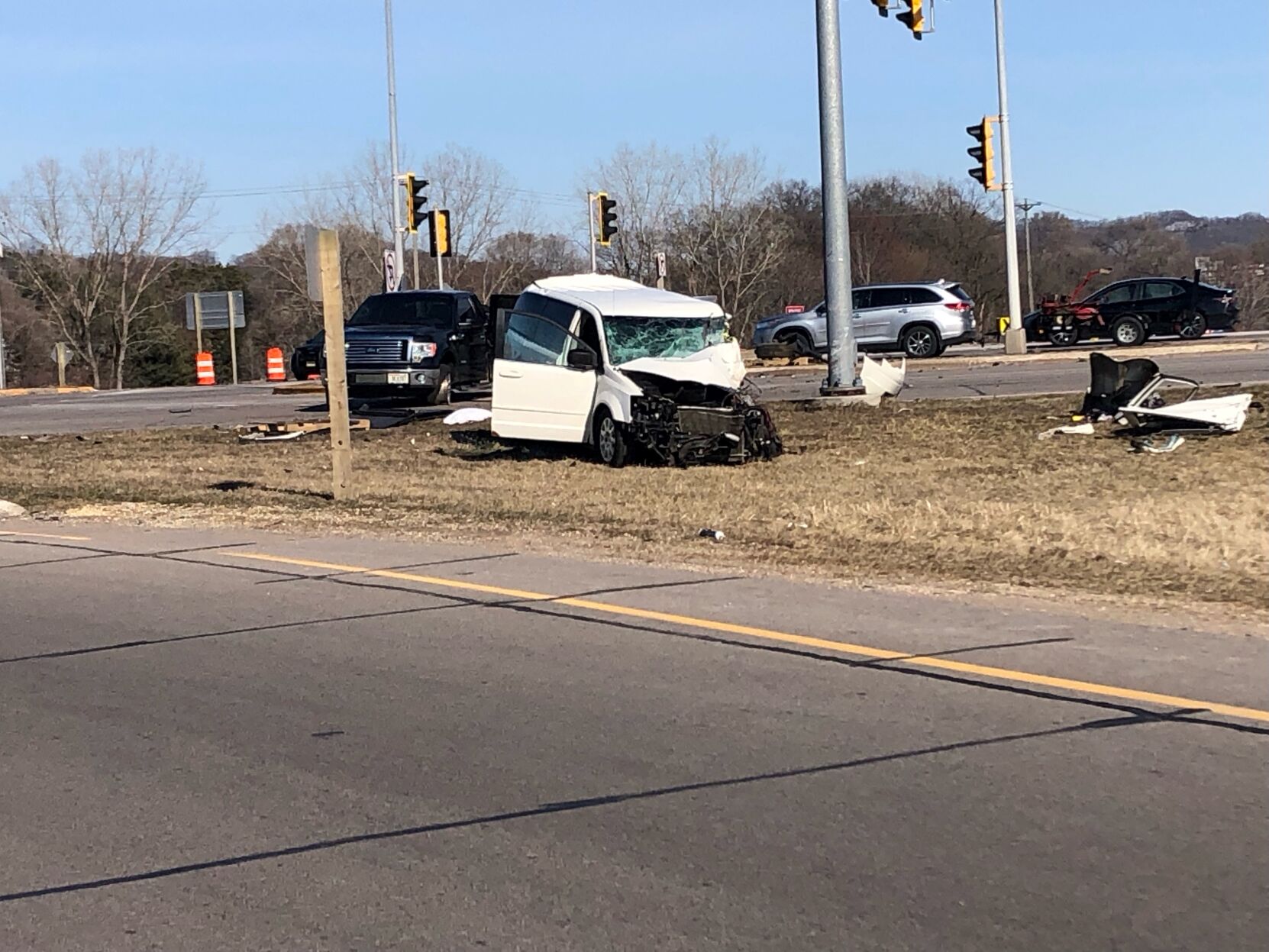 Woman remains in critical condition after March 19 crash on pic