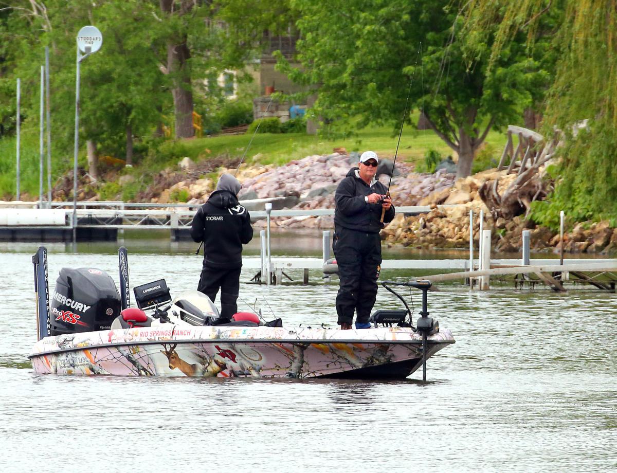 FLW Tour event on the Mississippi River