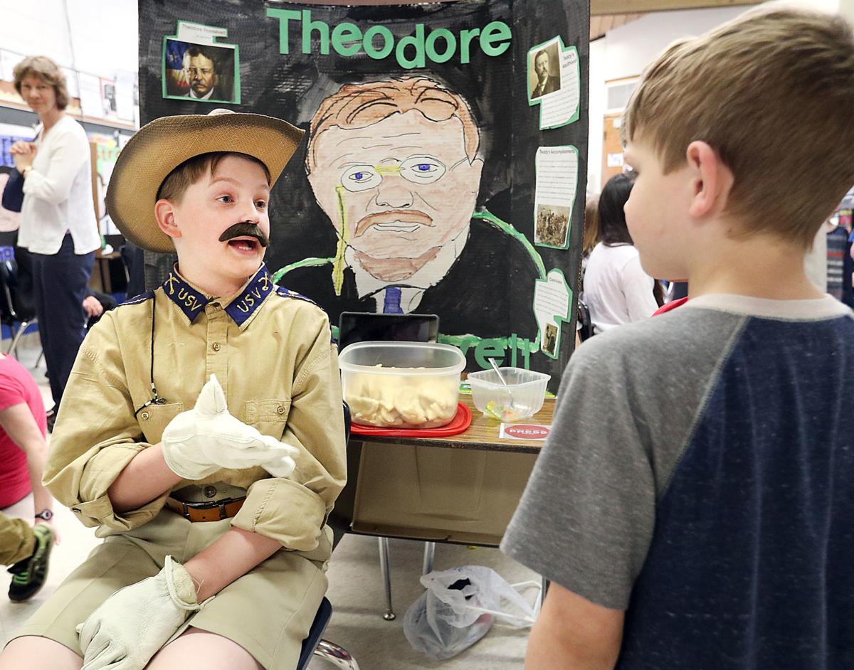 La Crosse fifth graders portray historical heroes in #39 Living Wax Museum