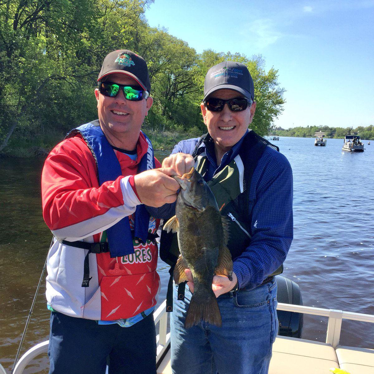 Dayton catches 3pound bass in Minnesota's fishing opener Local News
