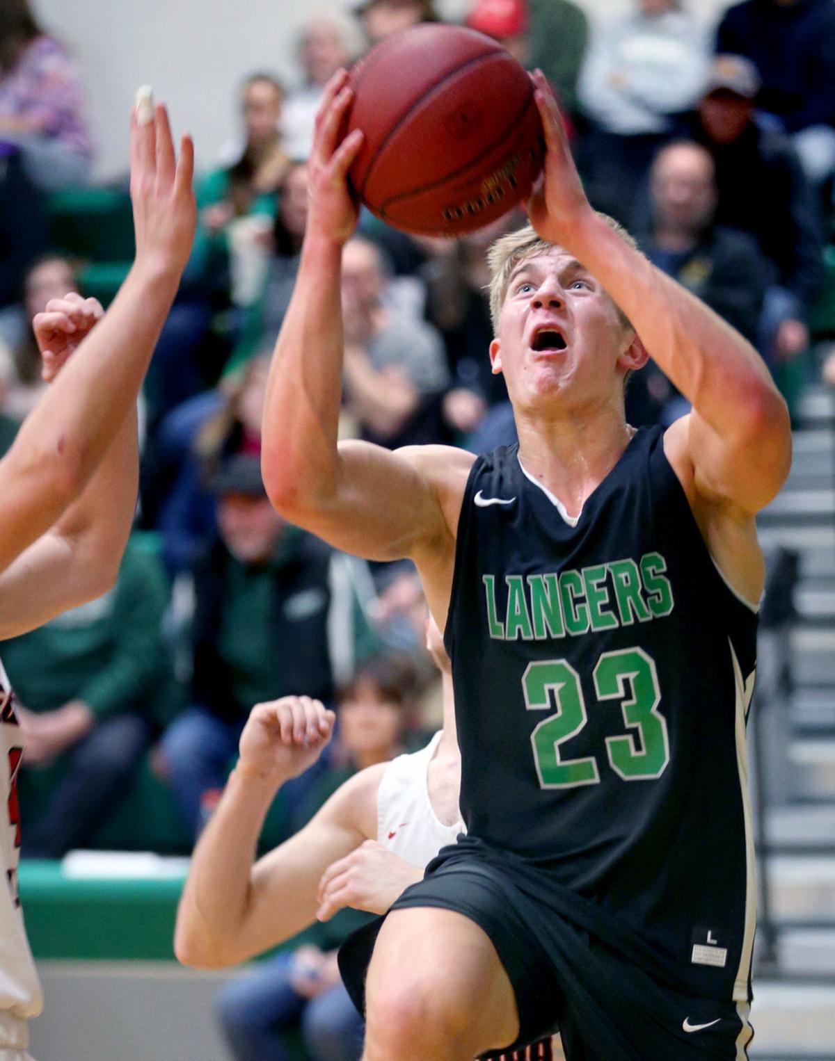 High School Basketball Schwartzhoff Todd Lead La Crescent Hokah
