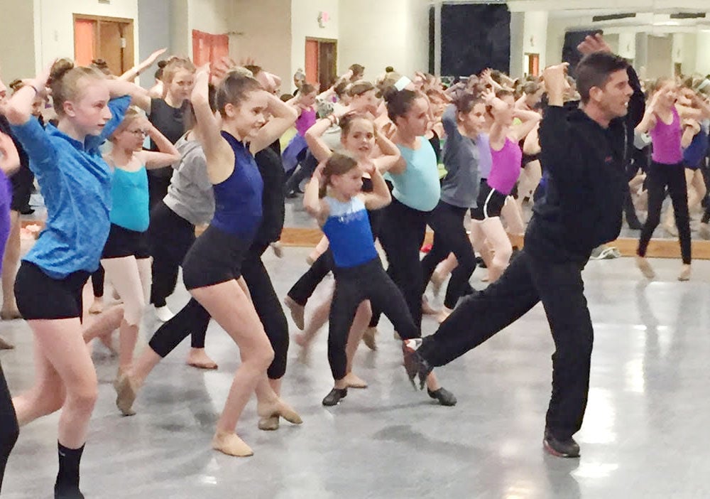 Local dance studio gets visit from national tour