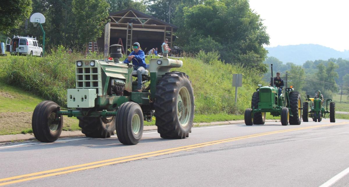 Tractor ride benefits American Cancer Society Sole Burner of Chaseburg
