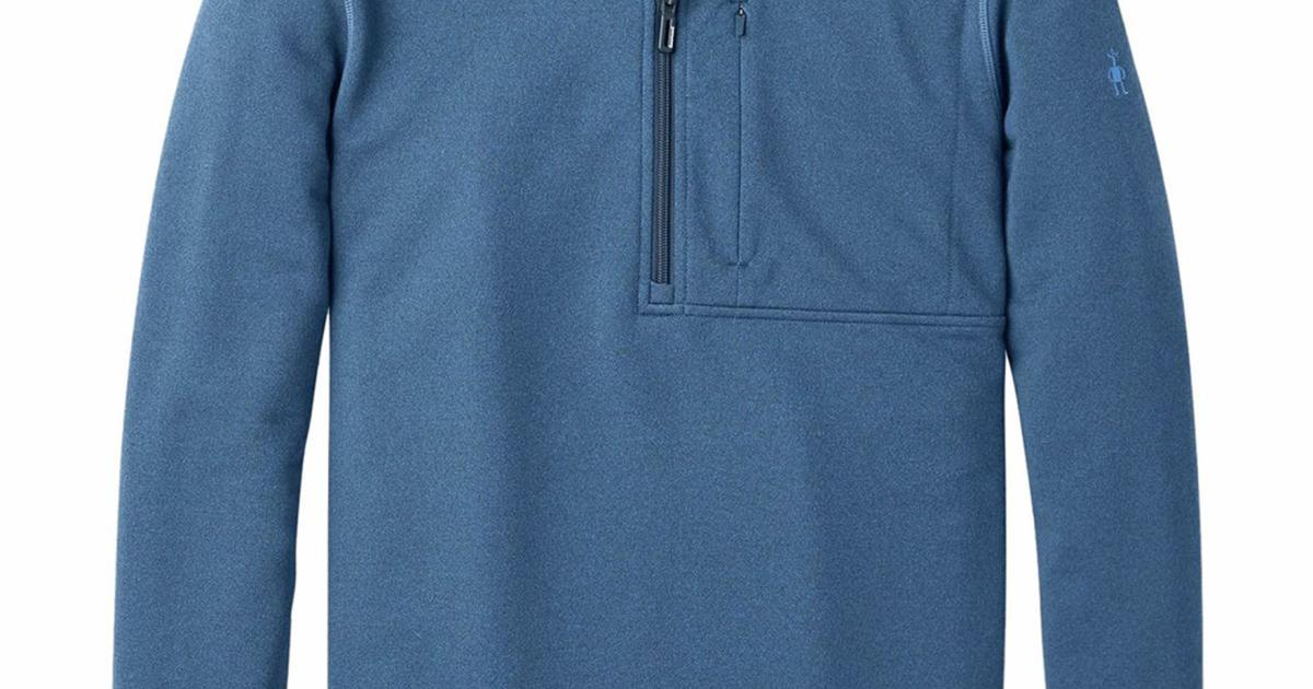 Stay dry, warm and comfortable in Smartwool's Merino Sport Fleece