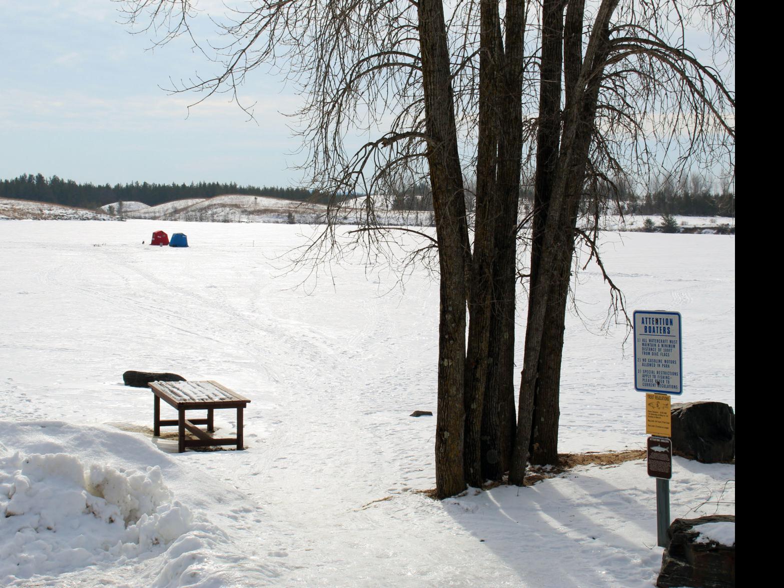 Icy Winter Weather Slows Outdoor Activity Jackson County