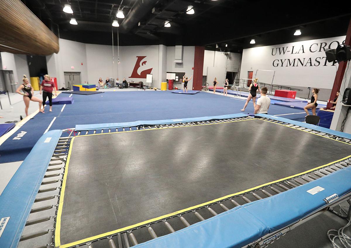 UWLa Crosse gymnastics New facility improving Eagles practices