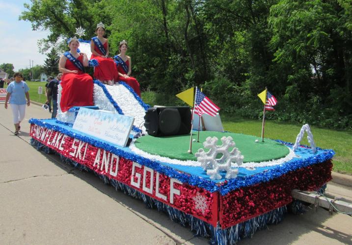 Westby royalties' floats place at Sparta Butterfest Parade