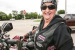 Women's riding group takes to downtown La Crosse.