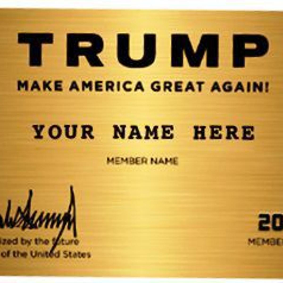 Mike Tighe Am I To Believe Trump S Claim My Gold Card Is In Mail Local News Lacrossetribune Com