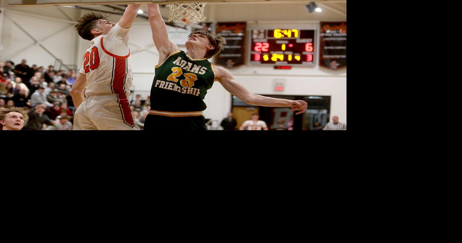 Division 3 Boys Basketball Regional Semifinals: Adams-Friendship at Stanley-Boyd 3-6-26