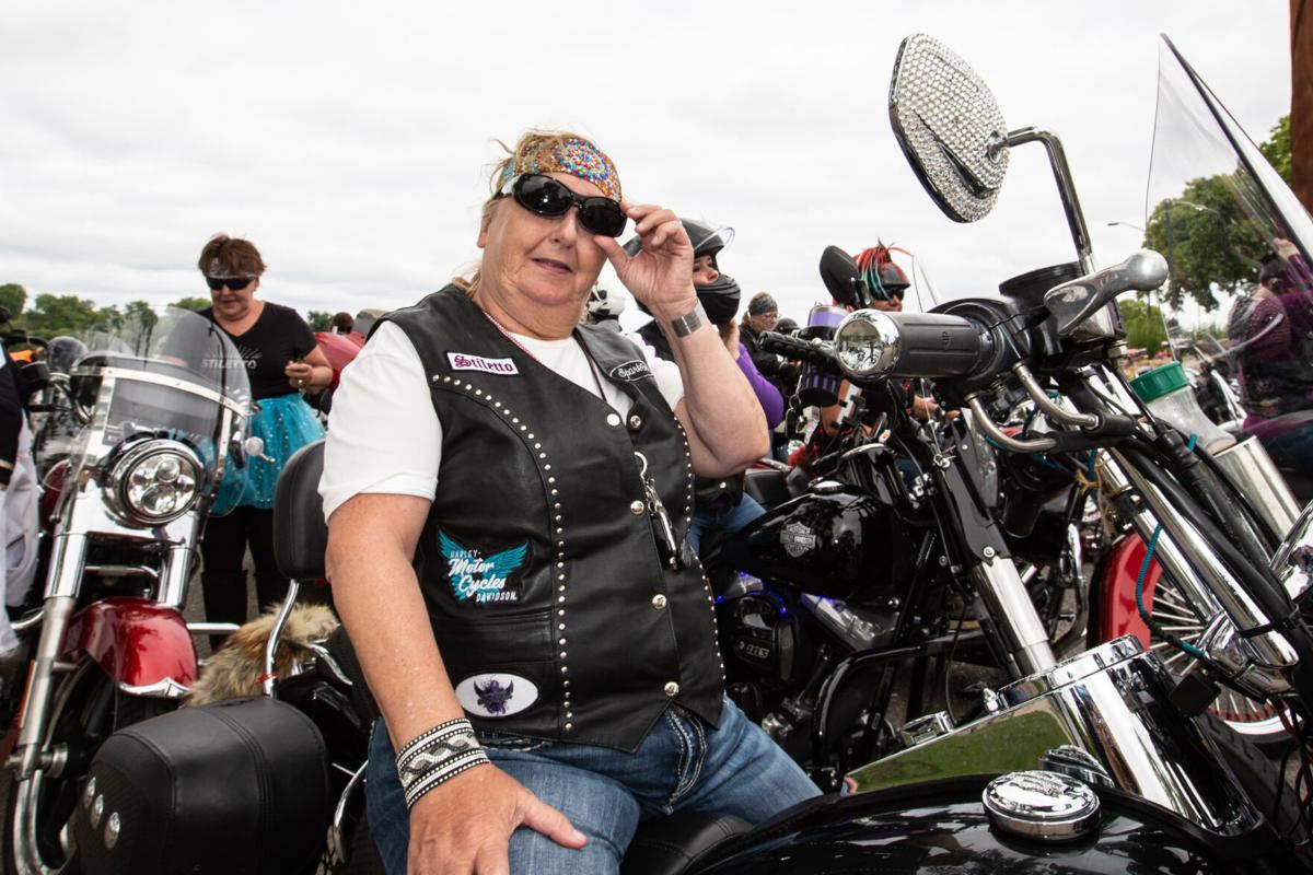 Women bikers gather in La Crosse for Stilettos on Steel ride