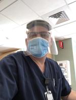 Working at the Tomah VA serving our Veterans during this pandemic!