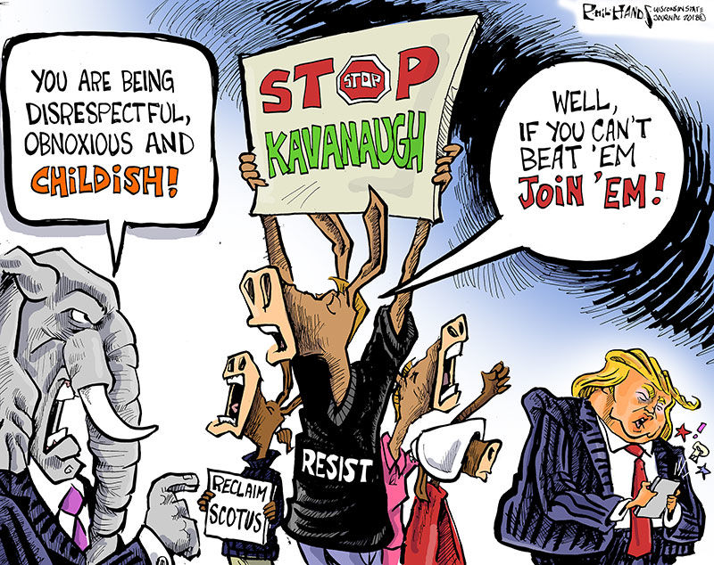 Hands on Wisconsin Childish Democrats try to block