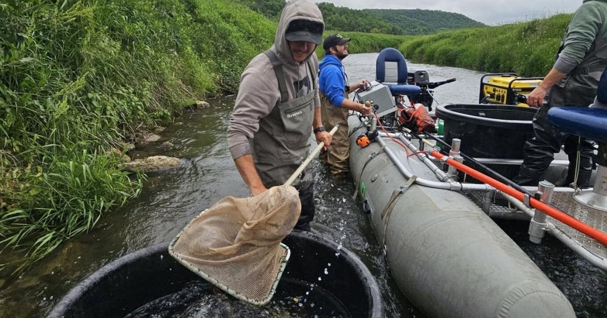Electrofishing, Coon Creek fisheries updates to be given at meeting