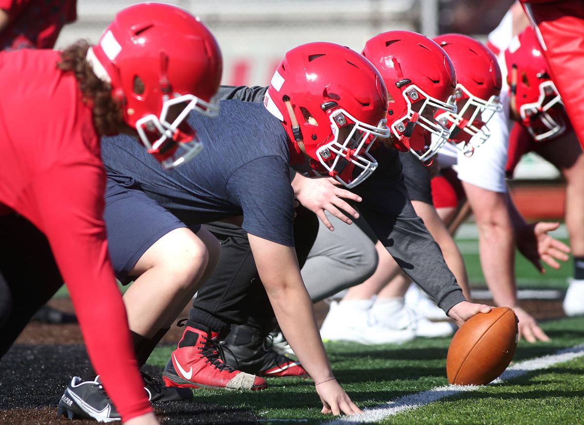 Logan football first day