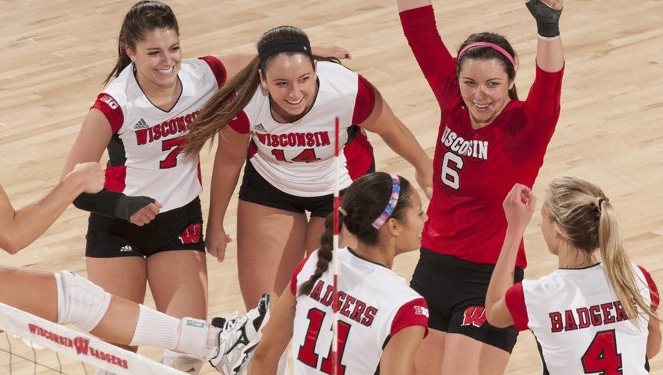 Badgers volleyball Madison Duello makes play for spot in Wisconsin's