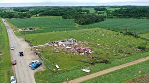 A Wisconsin church was destroyed by a tornado. The congregation came there for church anyway.