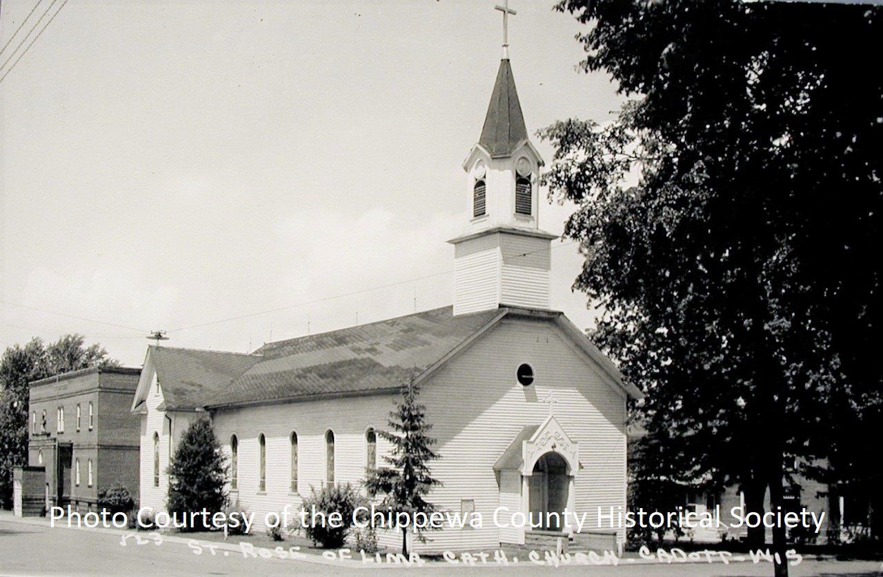 Time Capsule St. Rose of Lima Catholic Church in Cadott